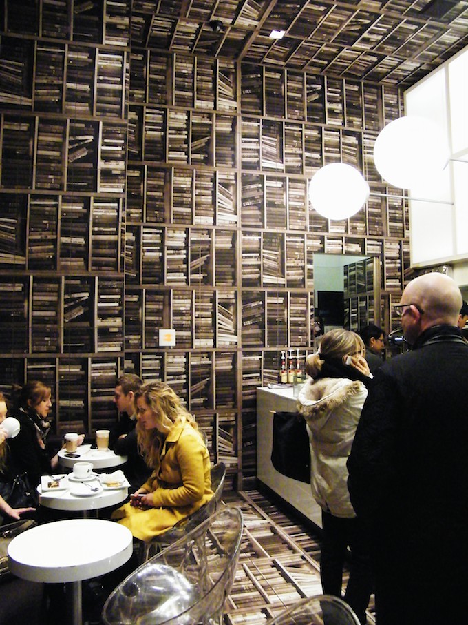 best coffee shops interior design in Manhattan- D´espresso