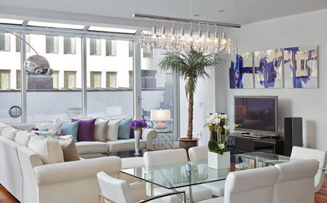 TOP 6 RESIDENTIAL PROJECTS BY MARIE BURGOS DESIGN for your New York home-Tribeca Penthouse