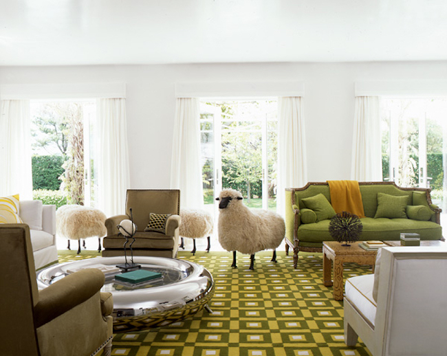 Luxurious Homes by Pamplemousse Design NY-Modenist House in Southampton