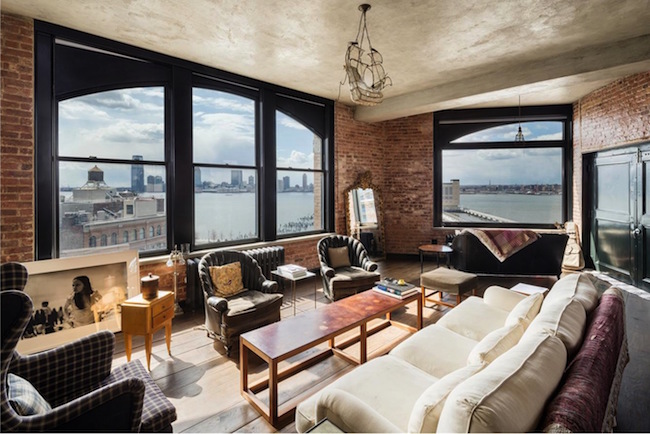 2.The 7 Best Celebrity Homes in New York City-Kirsten Dunst's SoHo Penthouse