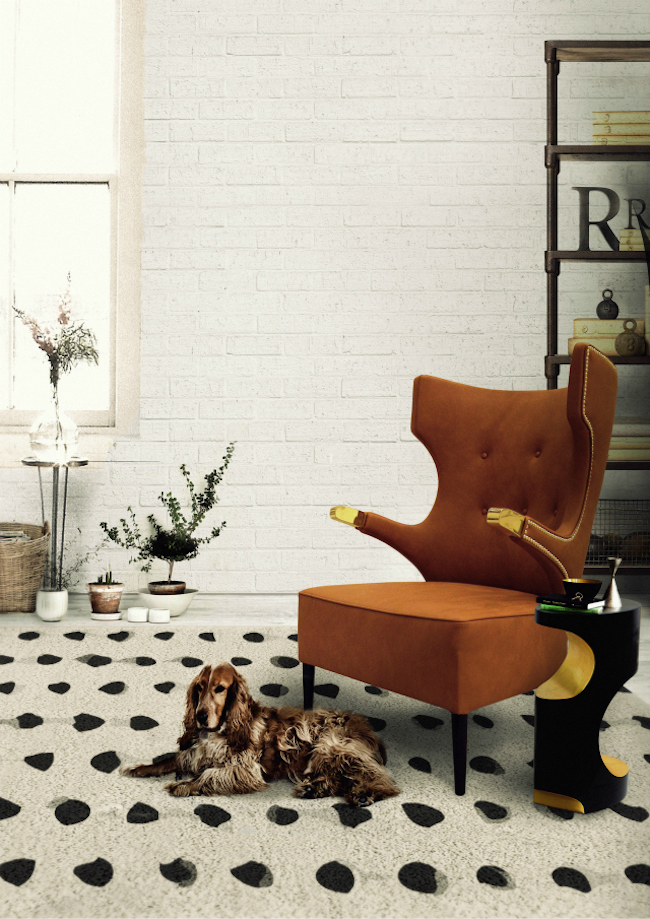 9 UPHOLSTERED CHAIRS THAT WILL ADD A POP OF COLOR TO YOUR HOME INTERIORS-SIKA ARMCHAIR