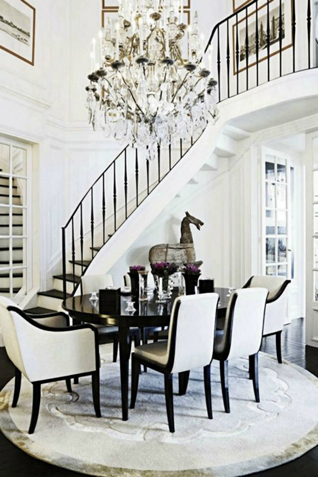 7 STUNNING INTERIOR DESIGN IDEIAS FROM HARPER’S BAZAAR TO INSPIRE YOU -BLACK AND WHITE