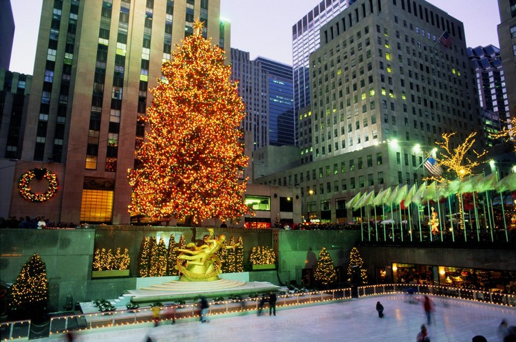 Shopping & Dining, The Ice Rink, Radio City Christmas Spectacular, Top of the Rock, tree, christmas tree, christmas, magical, holiday destination, christmas season, santa, magical season, holiday season, festive season, season, new york city, new york interiors, new york designer, new york spaces, new york design, new york, nyc, winter wonderland, christmas lights, winter time, holiday markets, ice skating, spirit, luxury, rockefeller plaza, tree lighting ceremony, nbc, norway spruce, lights, swarovski star, architect, daniel libeskind, christmas decorations