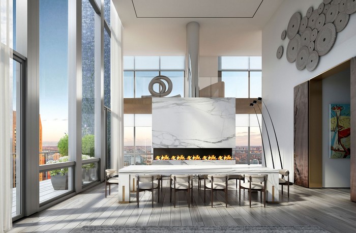 ODA NEW YORK CREATES OUTSTANDING PENTHOUSE DESIGN